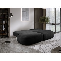 Sofa BABU z funkcja spania i pojemnikiem CZARNY APHRODITE 23 Sofa BABU z funkcja spania i pojemnikiem CZARNY APHRODITE 23