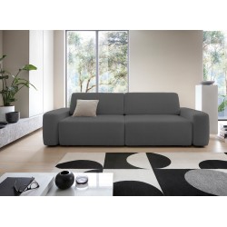 Sofa BOULI z funkcja spania i pojemnikiem SZARY RAVEN 13 Sofa BOULI z funkcja spania i pojemnikiem SZARY RAVEN 13