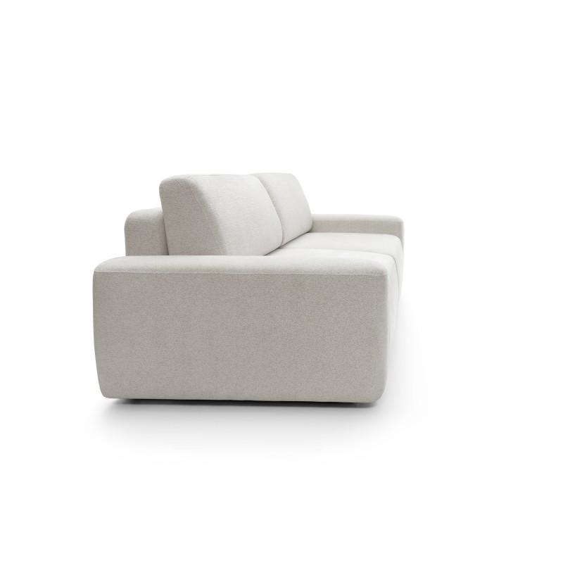Sofa BOULI z funkcja spania i pojemnikiem BEŻOWY RAVEN 21 Sofa BOULI z funkcja spania i pojemnikiem BEŻOWY RAVEN 21
