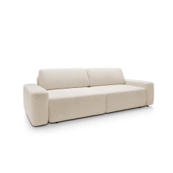 Sofa BOULI z funkcja spania i pojemnikiem PIASKOWY RAVEN 28 Sofa BOULI z funkcja spania i pojemnikiem PIASKOWY RAVEN 28