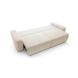 Sofa BOULI z funkcja spania i pojemnikiem PIASKOWY RAVEN 28 Sofa BOULI z funkcja spania i pojemnikiem PIASKOWY RAVEN 28
