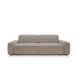 Sofa BOULI z funkcja spania i pojemnikiem CAPPUCINO RAVEN 34