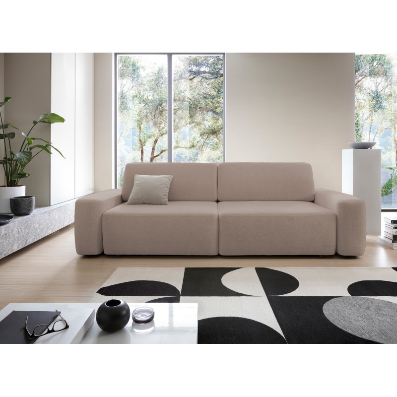 Sofa BOULI z funkcja spania i pojemnikiem CAPPUCINO RAVEN 34 Sofa BOULI z funkcja spania i pojemnikiem CAPPUCINO RAVEN 34