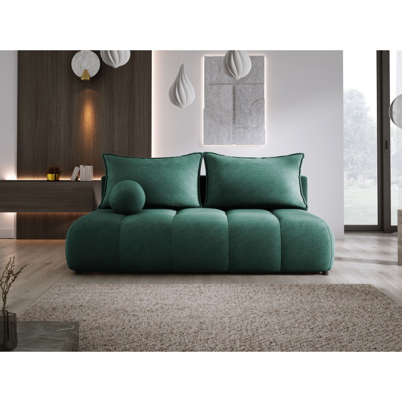 Sofa COCO z funkcja spania i pojemnikiem ZIELONY CLOUD 39 Sofa COCO z funkcja spania i pojemnikiem ZIELONY CLOUD 39