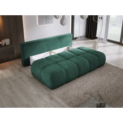 Sofa COCO z funkcja spania i pojemnikiem ZIELONY CLOUD 39 Sofa COCO z funkcja spania i pojemnikiem ZIELONY CLOUD 39