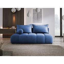 Sofa COCO z funkcja spania i pojemnikiem NIEBIESKI CLOUD 74 Sofa COCO z funkcja spania i pojemnikiem NIEBIESKI CLOUD 74