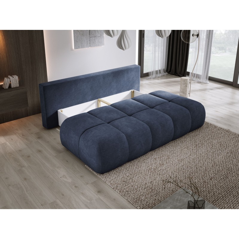 Sofa COCO z funkcja spania i pojemnikiem CIEMNO NIEBIESKI CLOUD 79 Sofa COCO z funkcja spania i pojemnikiem CIEMNO NIEBIESKI CLOUD 79