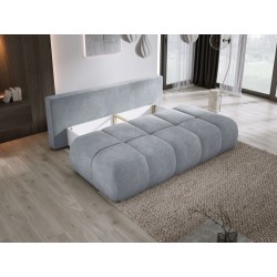 Sofa COCO z funkcja spania i pojemnikiem JASNY SZARY CLOUD 82 Sofa COCO z funkcja spania i pojemnikiem JASNY SZARY CLOUD 82