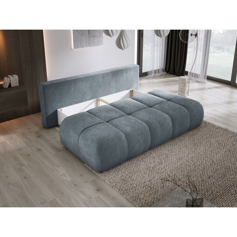 Sofa COCO z funkcja spania i pojemnikiem SZARY CLOUD 84 Sofa COCO z funkcja spania i pojemnikiem SZARY CLOUD 84