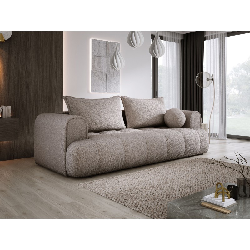 Sofa COCO z funkcja spania i pojemnikiem PIASKOWY ANTHOLOGY 06 Sofa COCO z funkcja spania i pojemnikiem PIASKOWY ANTHOLOGY 06