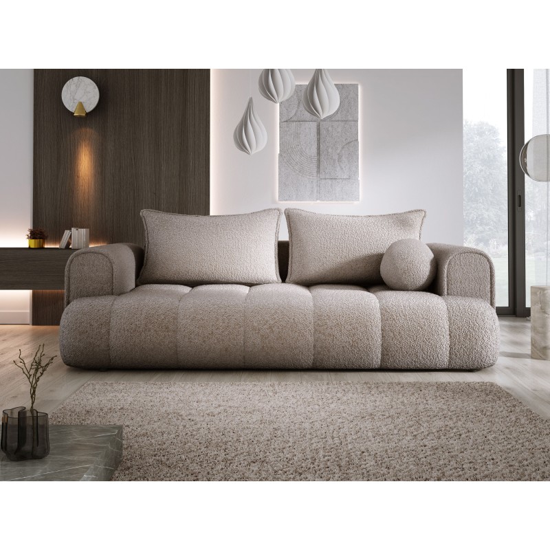 Sofa COCO z funkcja spania i pojemnikiem PIASKOWY ANTHOLOGY 06 Sofa COCO z funkcja spania i pojemnikiem PIASKOWY ANTHOLOGY 06