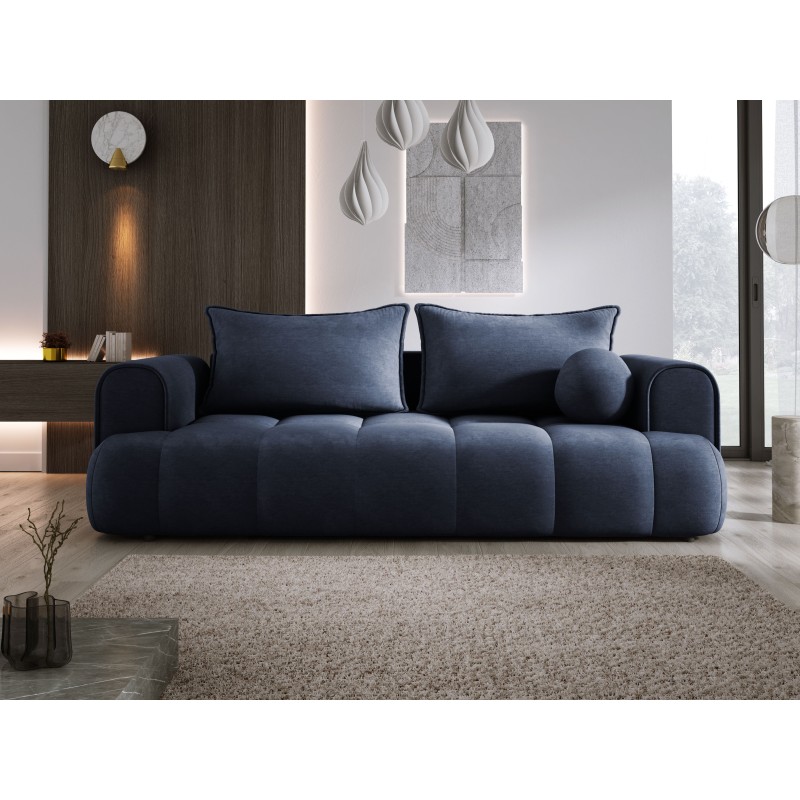 Sofa COCO z funkcja spania i pojemnikiem CIEMNO NIEBIESKI CLOUD 79 Sofa COCO z funkcja spania i pojemnikiem CIEMNO NIEBIESKI CLOUD 79
