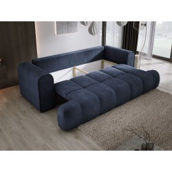 Sofa COCO z funkcja spania i pojemnikiem CIEMNO NIEBIESKI CLOUD 79 Sofa COCO z funkcja spania i pojemnikiem CIEMNO NIEBIESKI CLOUD 79