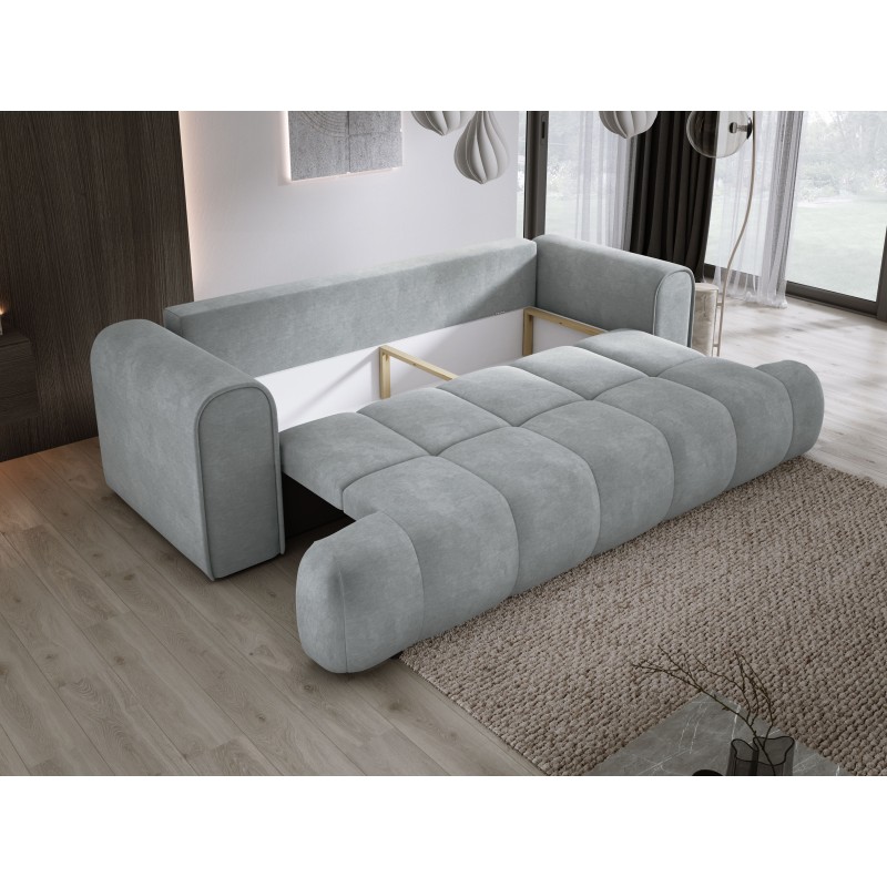 Sofa COCO z funkcja spania i pojemnikiem POPIELATY CLOUD 81 Sofa COCO z funkcja spania i pojemnikiem POPIELATY CLOUD 81