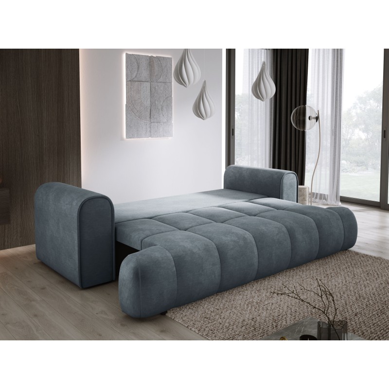 Sofa COCO z funkcja spania i pojemnikiem SZARY CLOUD 84 Sofa COCO z funkcja spania i pojemnikiem SZARY CLOUD 84
