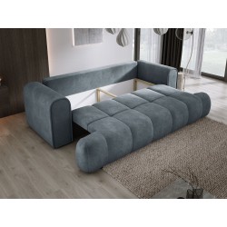 Sofa COCO z funkcja spania i pojemnikiem SZARY CLOUD 84 Sofa COCO z funkcja spania i pojemnikiem SZARY CLOUD 84