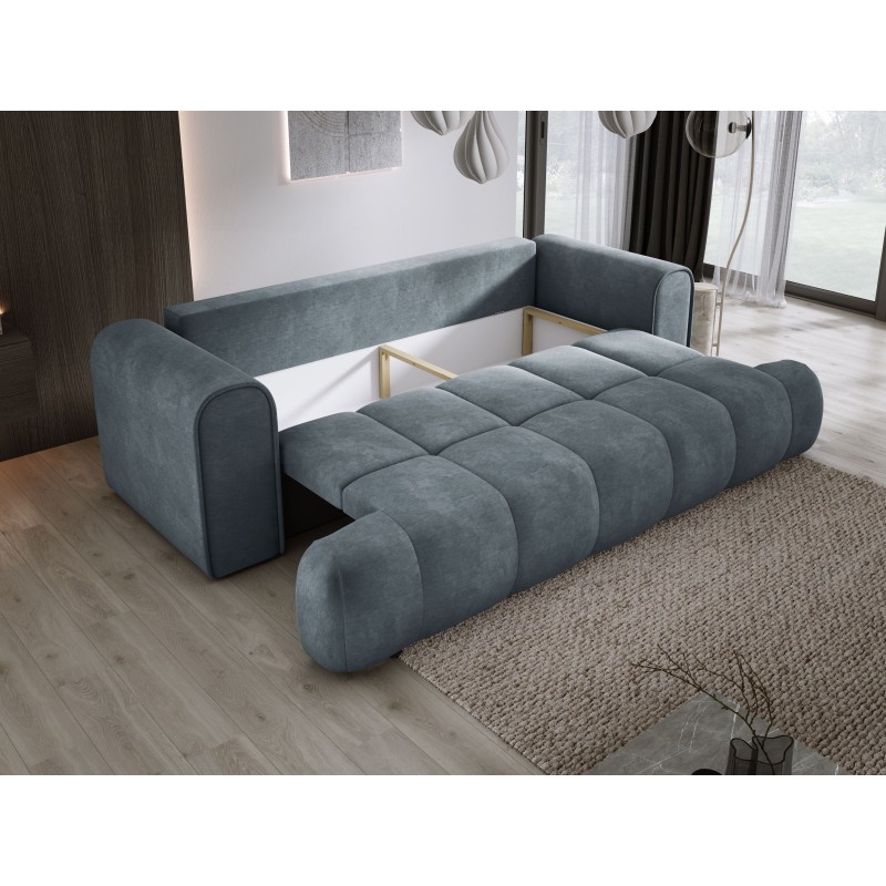 Sofa COCO z funkcja spania i pojemnikiem SZARY CLOUD 84 Sofa COCO z funkcja spania i pojemnikiem SZARY CLOUD 84
