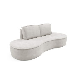 Sofa MOLLY z funkcja spania i pojemnikiem BIAŁY CURIO 02