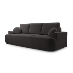 Sofa VELO z funkcja spania i pojemnikiem GRAFITOWY CORAL 60