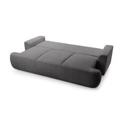 Sofa VELO z funkcja spania i pojemnikiem CIEMNY SZARY CORAL 80 Sofa VELO z funkcja spania i pojemnikiem CIEMNY SZARY CORAL 80