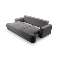 Sofa VELO z funkcja spania i pojemnikiem CIEMNY SZARY CORAL 80 Sofa VELO z funkcja spania i pojemnikiem CIEMNY SZARY CORAL 80