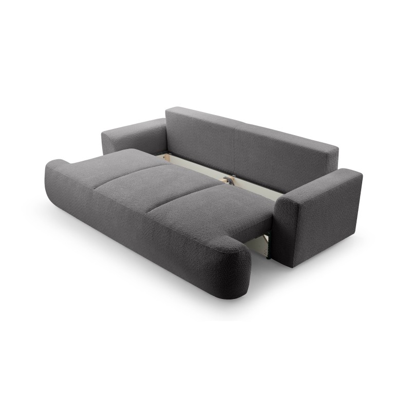 Sofa VELO z funkcja spania i pojemnikiem CIEMNY SZARY CORAL 80 Sofa VELO z funkcja spania i pojemnikiem CIEMNY SZARY CORAL 80