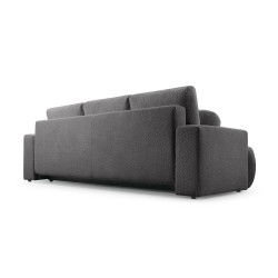 Sofa VELO z funkcja spania i pojemnikiem CIEMNY SZARY CORAL 80 Sofa VELO z funkcja spania i pojemnikiem CIEMNY SZARY CORAL 80