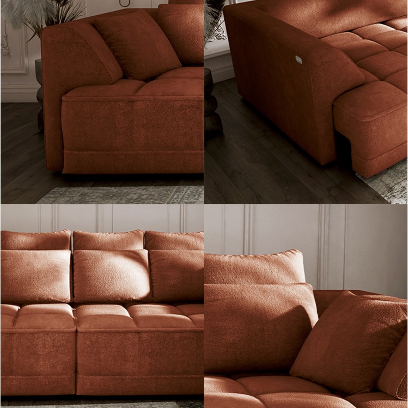 Sofa TIGA z funkcja spania Elektryczny System rozkładania APHRODITE 09 Sofa TIGA z funkcja spania Elektryczny System rozkładania APHRODITE 09