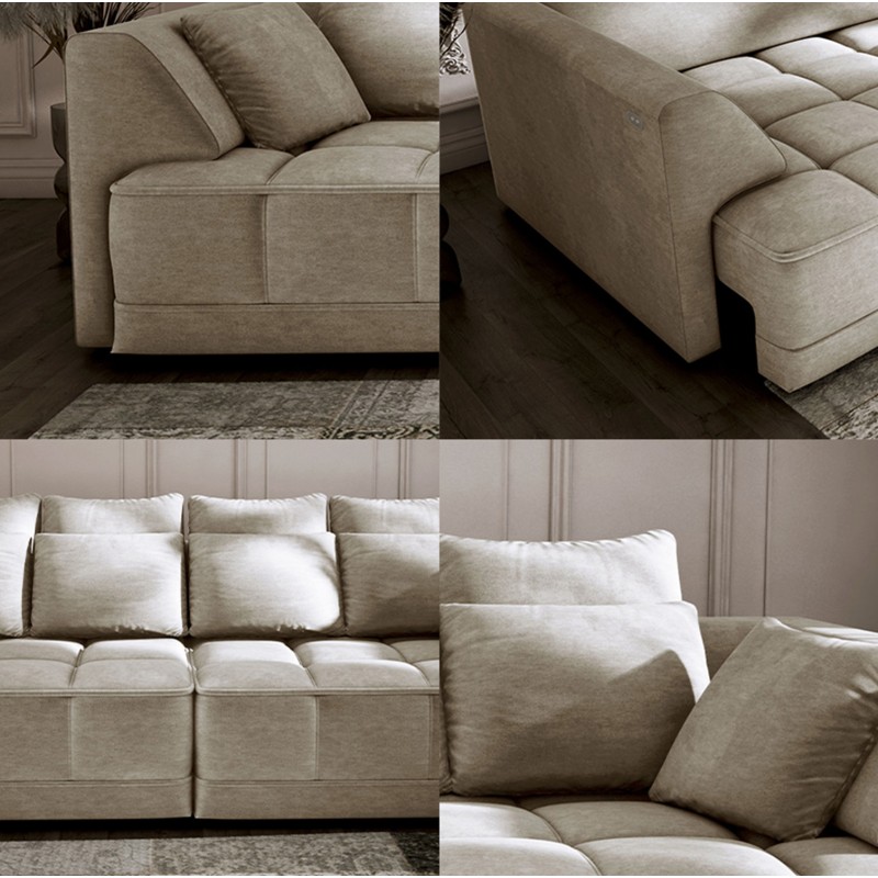 Sofa TIGA z funkcja spania Elektryczny System rozkładania CLOUD 03 Sofa TIGA z funkcja spania Elektryczny System rozkładania CLOUD 03