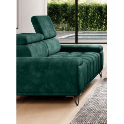 Sofa PALLADIO 2 osobowa z regulowanymi zagłówkami MONOLITH 37 Sofa PALLADIO 2 osobowa z regulowanymi zagłówkami MONOLITH 37