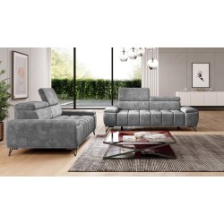 Sofa PALLADIO 2 osobowa z regulowanymi zagłówkami MONOLITH 85 Sofa PALLADIO 2 osobowa z regulowanymi zagłówkami MONOLITH 85