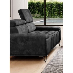 Sofa PALLADIO 2 osobowa z regulowanymi zagłówkami MONOLITH 97 Sofa PALLADIO 2 osobowa z regulowanymi zagłówkami MONOLITH 97