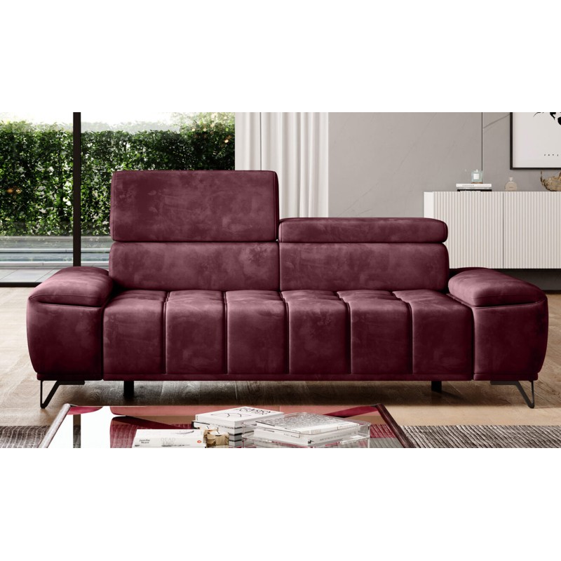 Sofa PALLADIO 3 osobowa z regulowanymi zagłówkami MONOLITH 69 Sofa PALLADIO 3 osobowa z regulowanymi zagłówkami MONOLITH 69