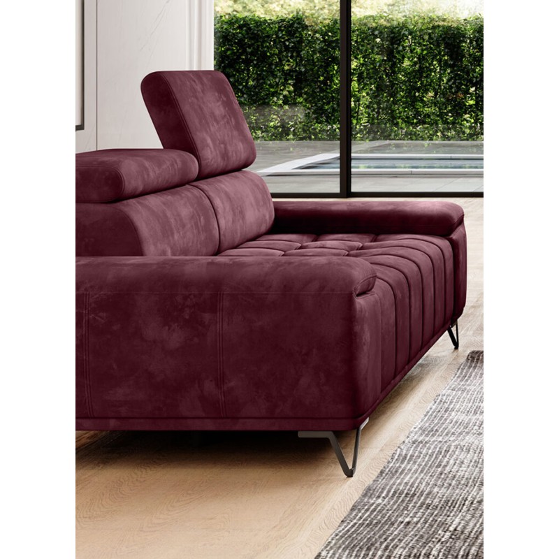 Sofa PALLADIO 3 osobowa z regulowanymi zagłówkami MONOLITH 69 Sofa PALLADIO 3 osobowa z regulowanymi zagłówkami MONOLITH 69