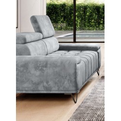 Sofa PALLADIO 3 osobowa z regulowanymi zagłówkami MONOLITH 84 Sofa PALLADIO 3 osobowa z regulowanymi zagłówkami MONOLITH 84