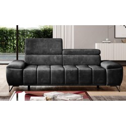 Sofa PALLADIO 3 osobowa z regulowanymi zagłówkami MONOLITH 97 Sofa PALLADIO 3 osobowa z regulowanymi zagłówkami MONOLITH 97