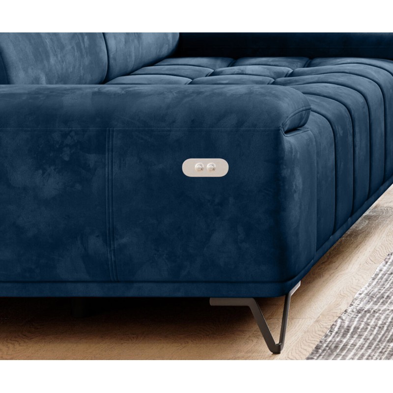 Sofa PALLADIO 3 osobowa z elektrycznym systemem rozkładania siedziska regulowane zagłówki MONOLITH 77 Sofa PALLADIO 3 osobowa z elektrycznym systemem rozkładania siedziska regulowane zagłówki MONOLITH 77