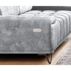 Sofa PALLADIO 3 osobowa z elektrycznym systemem rozkładania siedziska regulowane zagłówki MONOLITH 84 Sofa PALLADIO 3 osobowa z elektrycznym systemem rozkładania siedziska regulowane zagłówki MONOLITH 84