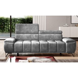 Sofa PALLADIO 3 osobowa z elektrycznym systemem rozkładania siedziska regulowane zagłówki MONOLITH 85 Sofa PALLADIO 3 osobowa z elektrycznym systemem rozkładania siedziska regulowane zagłówki MONOLITH 85