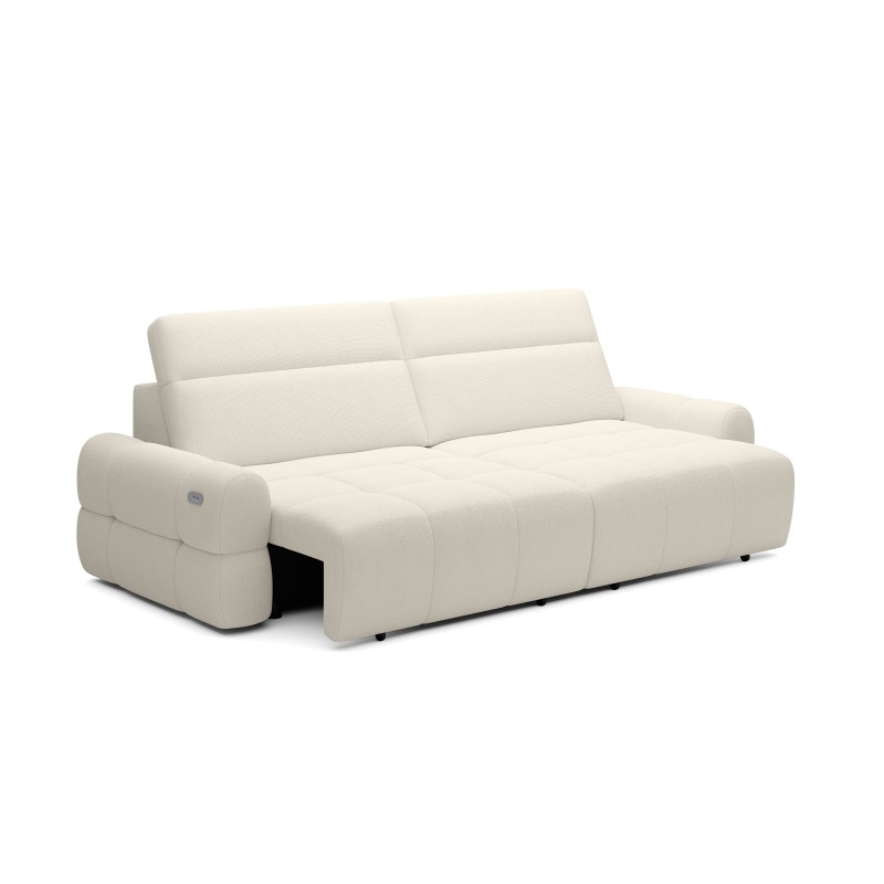 Sofa MATEO z funkcją RELAX i elektryczną regulacji siedziska tkanina PERFECT HARMONY 01 Sofa MATEO z funkcją RELAX i elektryczną regulacji siedziska tkanina PERFECT HARMONY 01