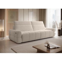 Sofa MATEO z funkcją RELAX i elektryczną regulacji siedziska tkanina PERFECT HARMONY 02 Sofa MATEO z funkcją RELAX i elektryczną regulacji siedziska tkanina PERFECT HARMONY 02