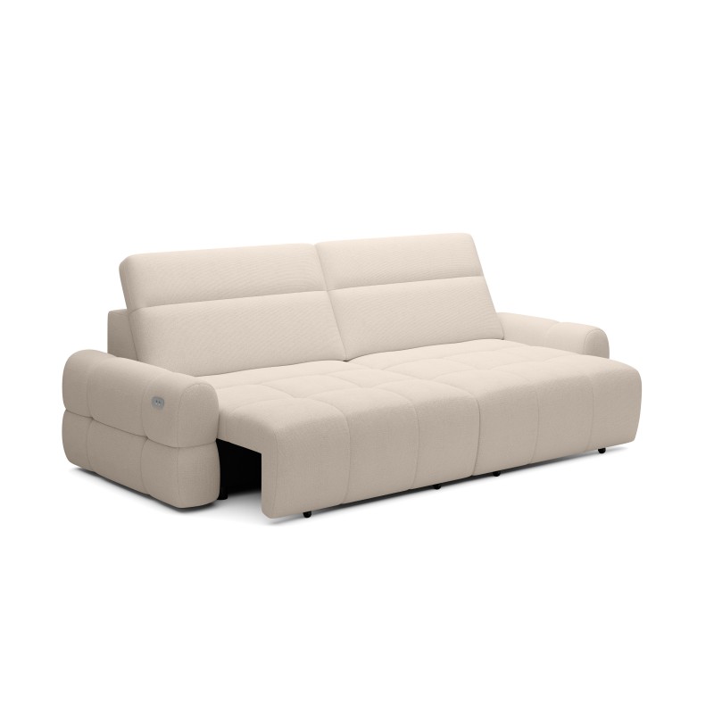 Sofa MATEO z funkcją RELAX i elektryczną regulacji siedziska tkanina PERFECT HARMONY 02 Sofa MATEO z funkcją RELAX i elektryczną regulacji siedziska tkanina PERFECT HARMONY 02