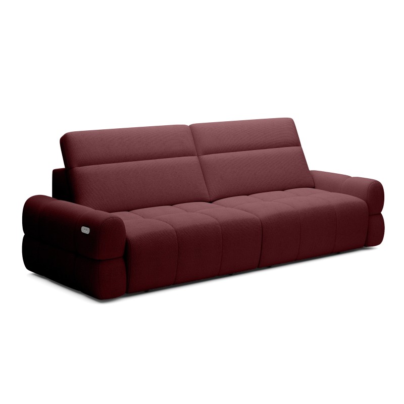 Sofa MATEO z funkcją RELAX i elektryczną regulacji siedziska tkanina PERFECT HARMONY 59