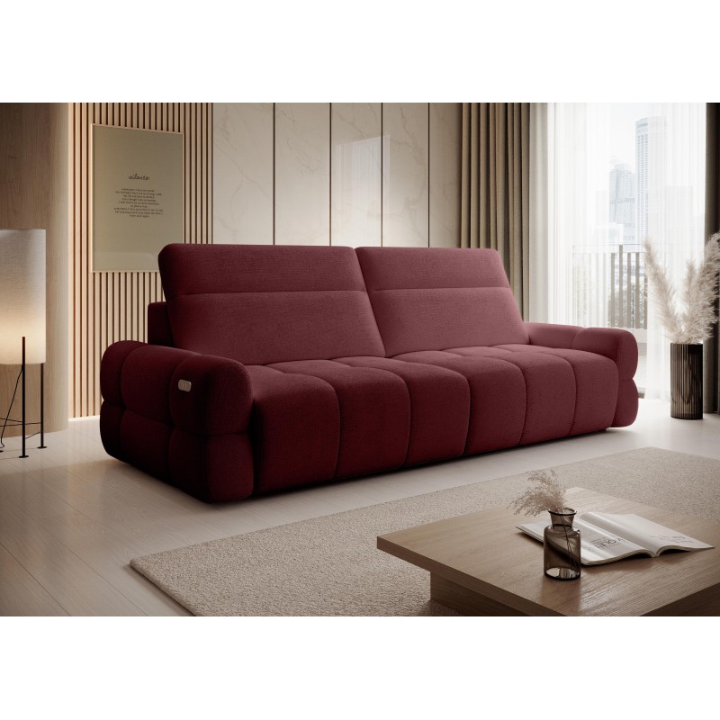 Sofa MATEO z funkcją RELAX i elektryczną regulacji siedziska tkanina PERFECT HARMONY 59 Sofa MATEO z funkcją RELAX i elektryczną regulacji siedziska tkanina PERFECT HARMONY 59