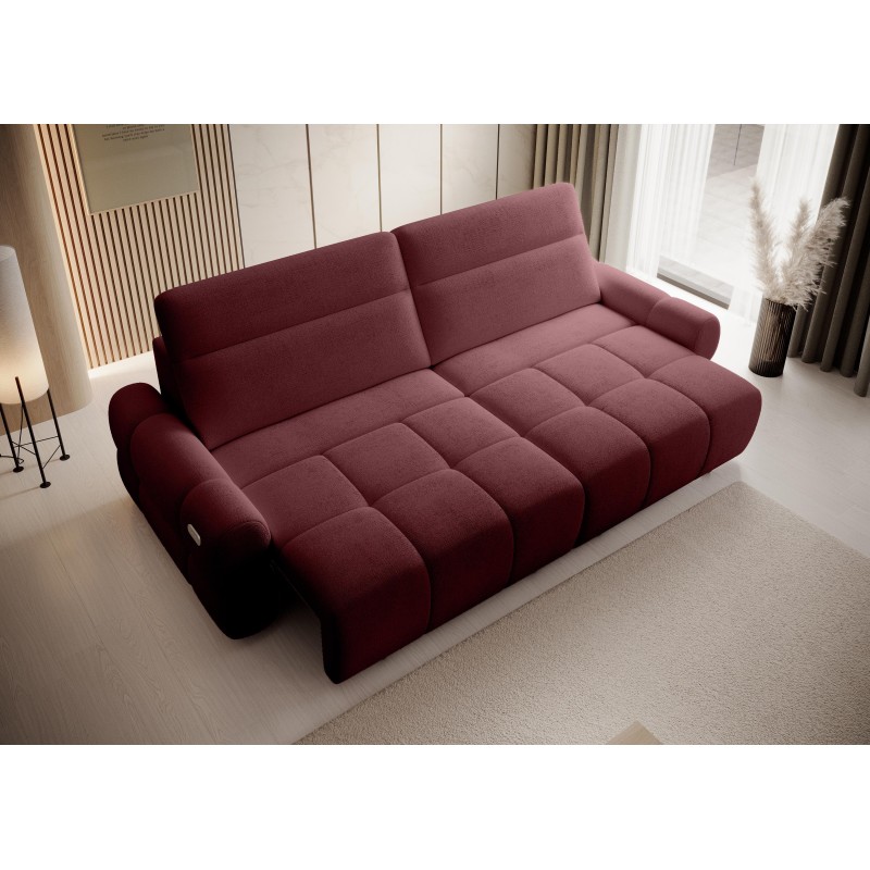 Sofa MATEO z funkcją RELAX i elektryczną regulacji siedziska tkanina PERFECT HARMONY 59 Sofa MATEO z funkcją RELAX i elektryczną regulacji siedziska tkanina PERFECT HARMONY 59