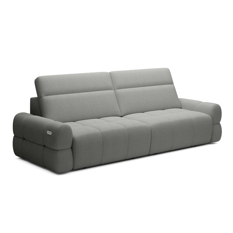 Sofa MATEO z funkcją RELAX i elektryczną regulacji siedziska tkanina PERFECT HARMONY 85