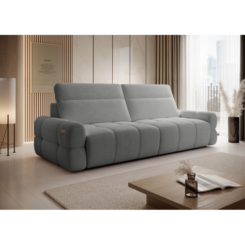 Sofa MATEO z funkcją RELAX i elektryczną regulacji siedziska tkanina PERFECT HARMONY 85 Sofa MATEO z funkcją RELAX i elektryczną regulacji siedziska tkanina PERFECT HARMONY 85