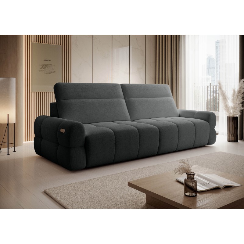 Sofa MATEO z funkcją RELAX i elektryczną regulacji siedziska tkanina PERFECT HARMONY 90 Sofa MATEO z funkcją RELAX i elektryczną regulacji siedziska tkanina PERFECT HARMONY 90