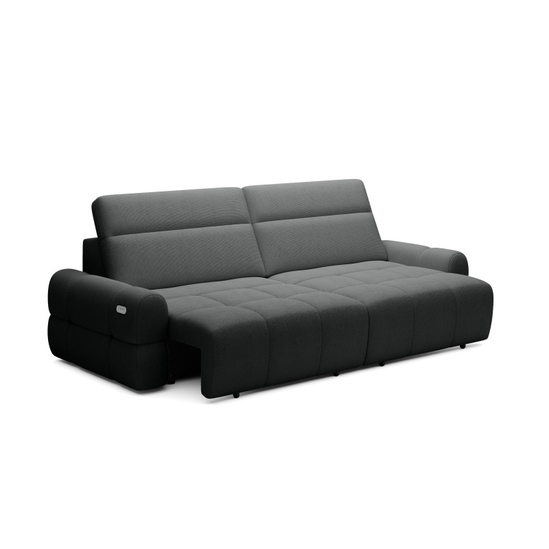 Sofa MATEO z funkcją RELAX i elektryczną regulacji siedziska tkanina PERFECT HARMONY 90 Sofa MATEO z funkcją RELAX i elektryczną regulacji siedziska tkanina PERFECT HARMONY 90