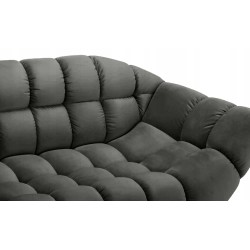 Sofa GAPPA 2 osobowa wolnostojąca w tkaninie MONOLITH 92 Sofa GAPPA 2 osobowa wolnostojąca w tkaninie MONOLITH 92